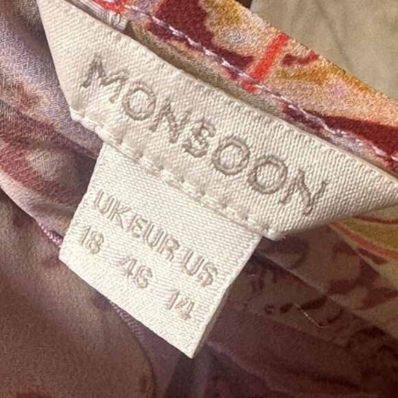 NWOT Monsoon Laetita Ruffle Tiered Maxi Dress - Picture 9 of 11